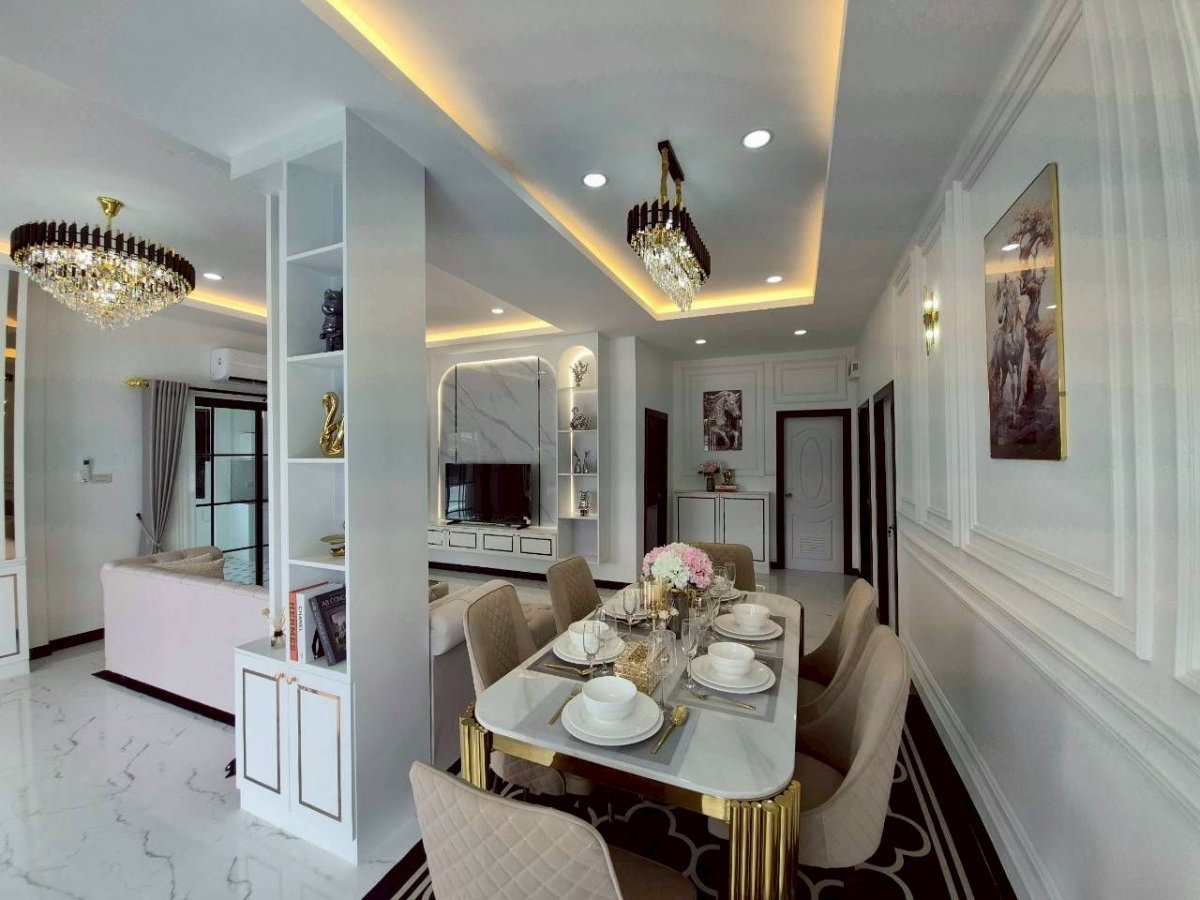 รูป ขายบ้านเดี่ยวพูลวิลล่า ชั้นเดียวหลังมุม หมู่บ้านรวิพรวิลเลจ 1-2 ซอยเขาน้อย พัทยา 3 ห้องนอน พร้อมสระว่ายน้ำส่วนตัว - รูปที่ 5/14