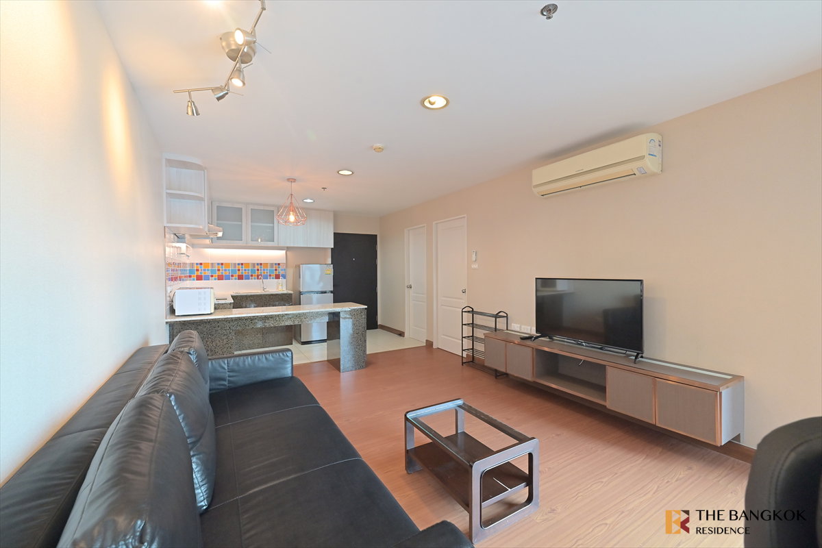 รูป เช่าคอนโด 🌃 Belle Grand Rama 9 1นอน 50ตร.ม. 25k 🛋️ห้องสวย เฟอร์ครบ ใกล้ MRT พระราม 9  - รูปที่ 3/10