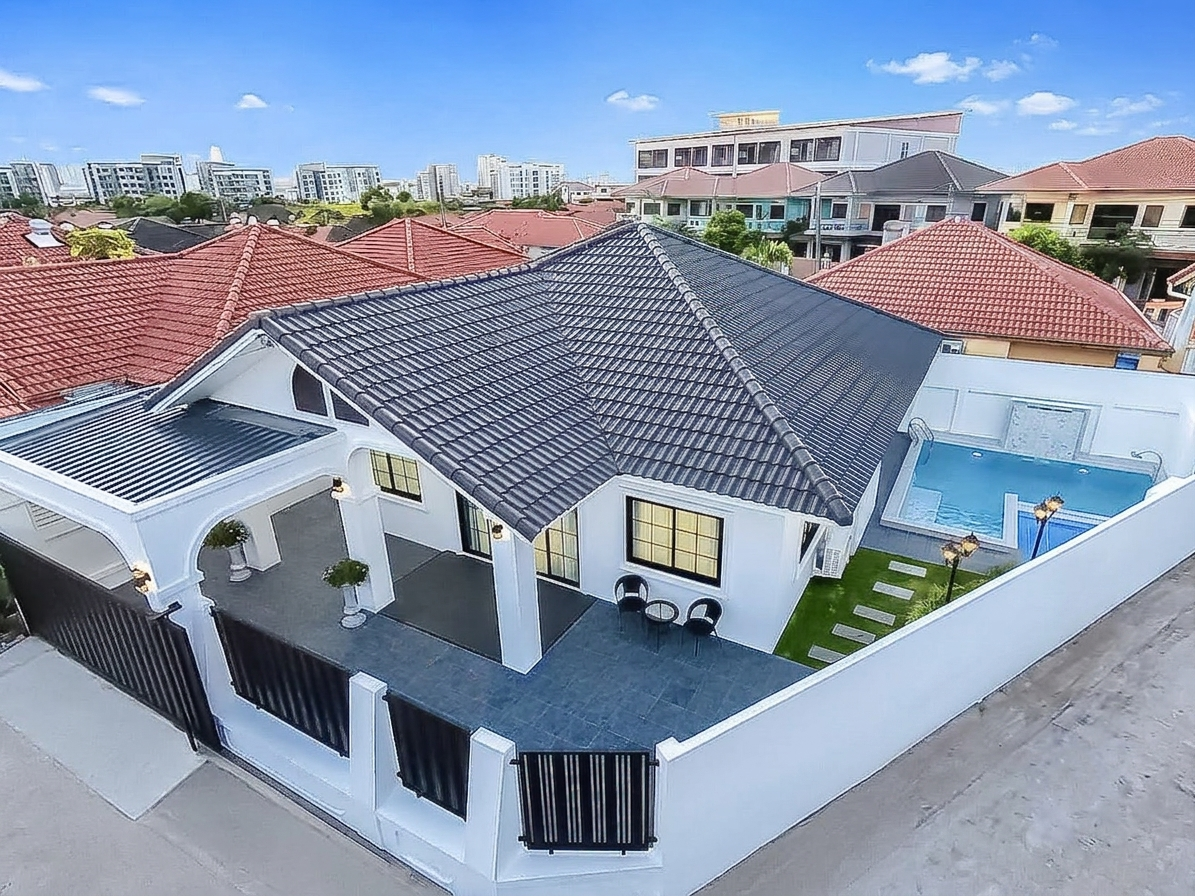 รูป Pool Villa for Sale Khao Talo East Pattaya 3 Bedroom Corner - รูปที่ 13/14