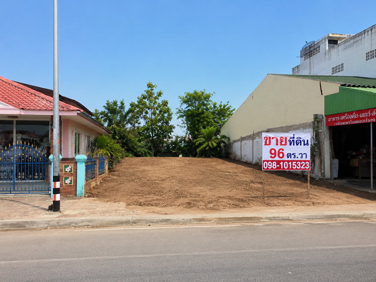 รูป ขายที่ดินเปล่า ทำเลทอง ติดถนนมะลิวัลย์ (ทางหลวง 12) จ.ขอนแก่น - รูปที่ 1/7