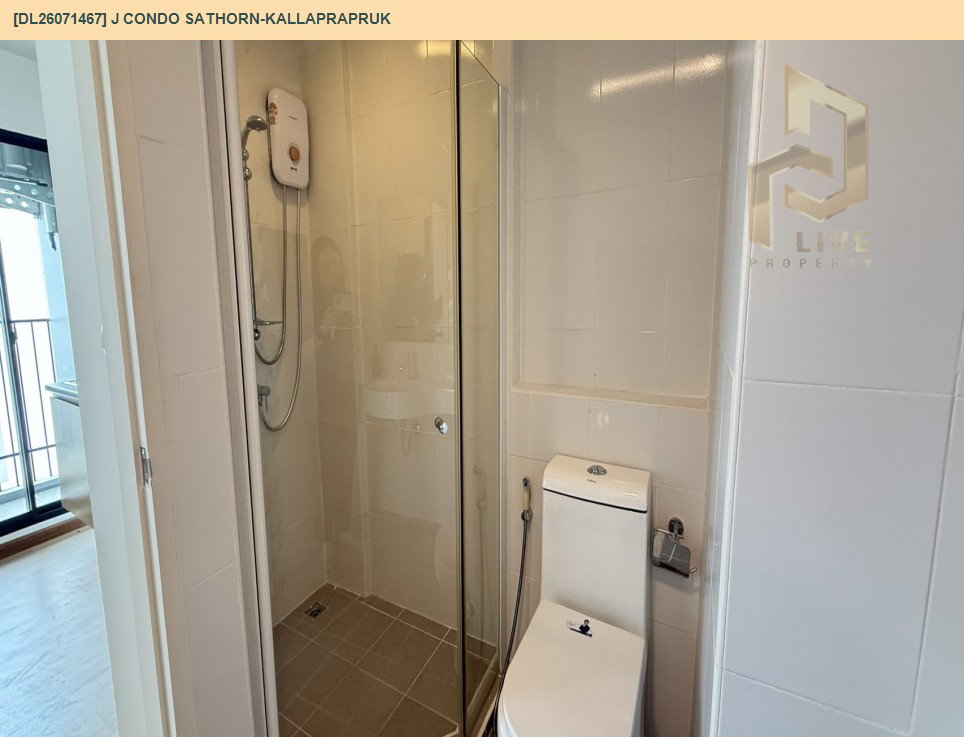รูป DL26071467 ให้เช่าคอนโด เจ คอนโด สาทร - กัลปพฤกษ์ (J Condo Sathorn - Kanlapaphruek) ใกล้ BTS บางหว้า พร้อมเข้าอยู่ โทรด่วน 0638692663 LineID @952jdxxk - รูปที่ 6/6
