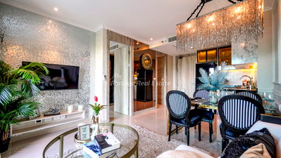 Condos for sale : 🛏️ 1 Bed - 🛁 1 Bath - 🏙️ Pool View - 🇹🇭 THAI name - 🏢 The Riviera Monaco Na-Jomtien - Ref: RM38
