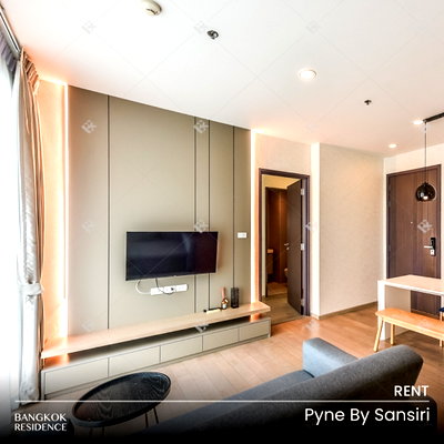 คอนโดให้เช่า : เช่าคอนโด 🌃 Pyne By Sansiri 1นอน 46.89ตร.ม. 29.5k 🛌🏻 ยูนิตสวยเฟอร์ครบ ใกล้ BTS ราชเทวี 