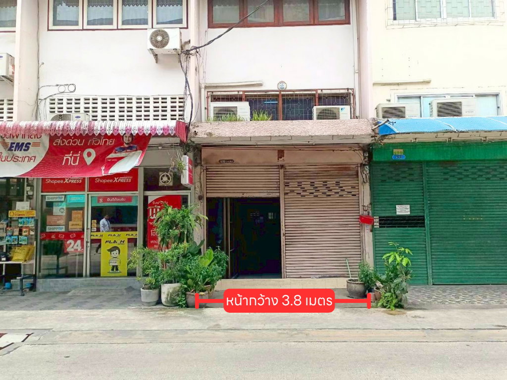 รูป อาคารพาณิชย์ 3 ชั้น ซ.ลาดพร้าว 64 ติดถนน ทำเลค้าขาย ใกล้ CJ MORE และ 7-eleven เจ้าของขายเอง - รูปที่ 2/8
