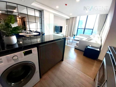 Condos for rent : 📣Nice room!📣 For rent condo SIAMESE EXCLUSIVE QUEENS Building 1, Floor 16,2 bed room, Room size 75.00 sqm