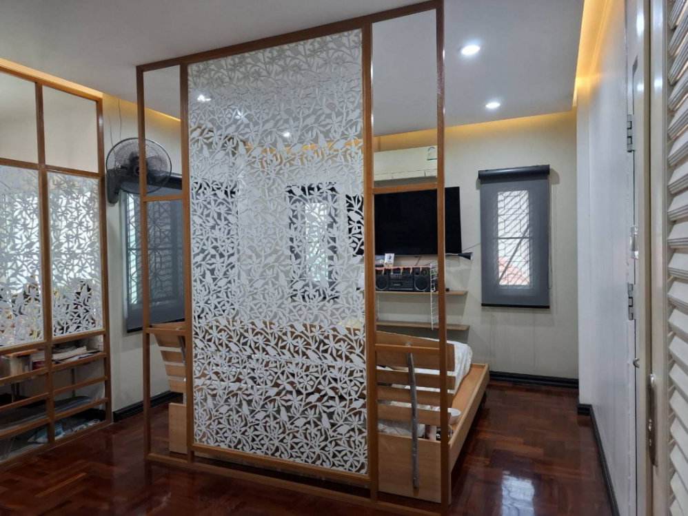 รูป ขายบ้านเดี่ยวรีโนเวทใหม่ พร้อมอยู่ หมู่บ้านมงคลทิพย์ รามอินทรา 34 ใกล้รถไฟฟ้าสายสีชมพู - รูปที่ 7/11