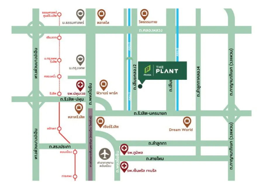picture Like-New 3-Bedroom Townhome for Sale at The Plant Rangsit–Khlong 2 - 22/22