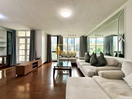 รูปภาพ Well Maintained 3 Bedroom Apartment For Rent in Chidlom Area - BR0735AP