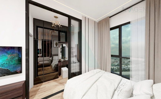 รูปภาพ 📌 For Rent Condo THE ORIGIN PLUG & PLAY RAMINTRA Building 1, Floor 5,Studio, Room size 21 sqm