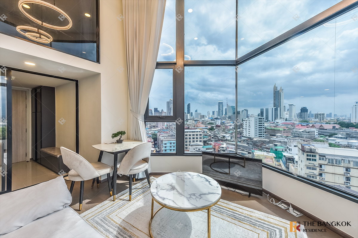 รูป เช่าคอนโด 🌃 Park Origin Chula-Samyan 2นอน 48ตรม 53K 🛋️ ยูนิตเฟอร์ครบ วิวสวย ใกล้ MRT หัวลำโพง  - รูปที่ 2/11
