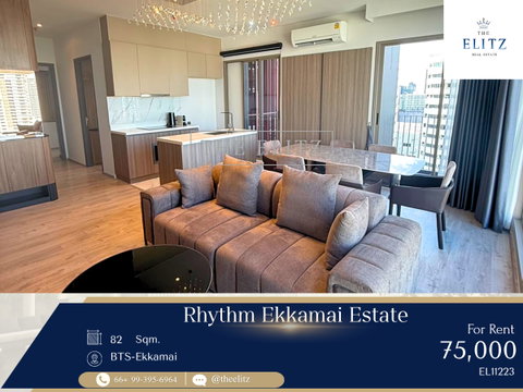 ✨[RARE CORNER UNIT] Stunning 2BR Luxury Condo in the Heart of Ekkamai – Breathtaking Views & Brand New Condition!✨