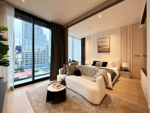 RS7206 ขาย Ashton Silom คอนโดลักชัวรีใจกลางสีลม ราคาพิเศษต่ำกว่าราคาตลาด ห้องขนาดใหญ่ วิวเมืองโล่งไม่ถูกบัง ใกล้  BTS ช่องนนทรี