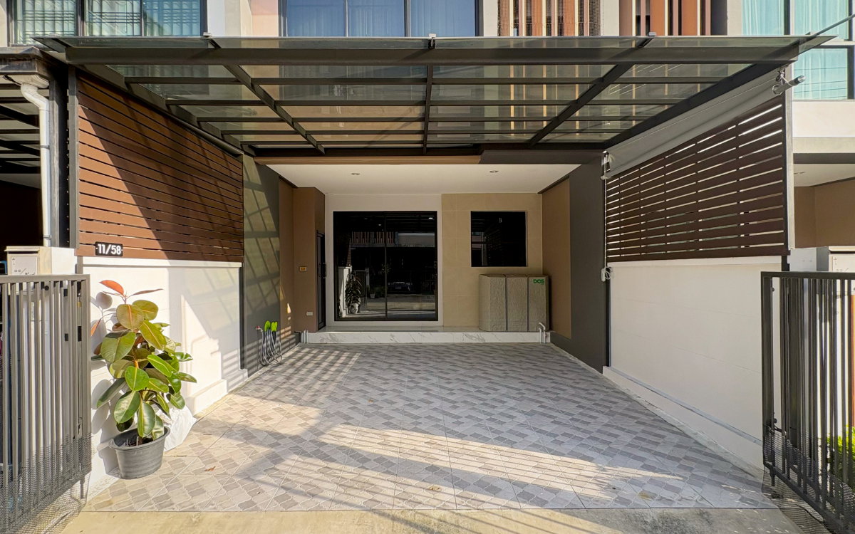 รูป 🏡พร้อมอยู่! ทาวน์เฮาส์ 2 ห้องนอนติดสวนหลวง✅เฟอร์นิเจอร์✅สัตว์เลี้ยง - รูปที่ 16/20