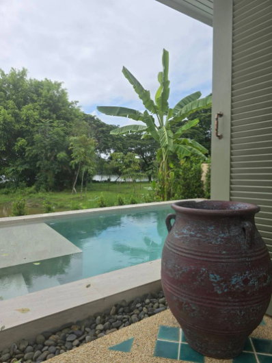 รูป 🏡 ขายด่วน! บ้านสไตล์ล้านนาร่วมสมัย วิวภูเขา-ทะเลสาบ พร้อมผู้เช่า ต.ออนใต้ สันกำแพง 📞 063-6649056 - รูปที่ 7/20