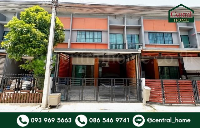 รูป ทาวน์โฮม หมู่บ้าน สิริเพลส นวนคร (ติดโรงเกลือ) พร้อมอยู่ราคาถูกมาก - รูปที่ 1/20