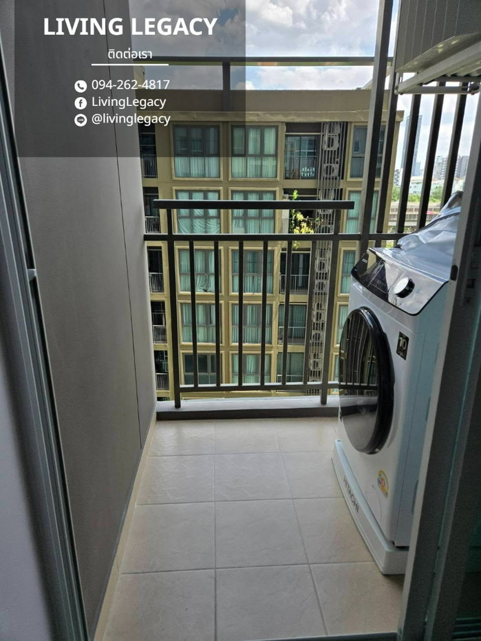 รูป TITU8P เช่าด่วน คอนโด Supalai Veranda Rama 9 37.5 ตร.ม. | 1 นอน 1 น้ำ | ชั้น 6 | 16,500 บาท/เดือน | LINE: @livinglegacy - รูปที่ 10/10