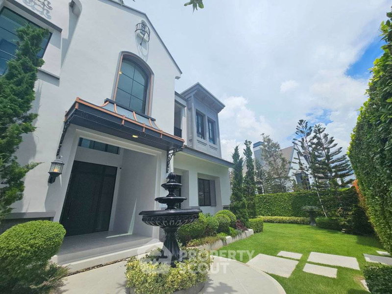 บ้านเดี่ยวให้เช่า : บ้านเช่า 5 ห้องนอน โครงการนันทวัน พระราม 9 (สะพานสูง) (ID 3128475)