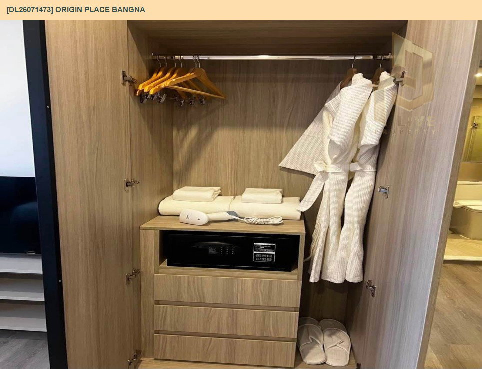 รูป DL26071473 ให้เช่าคอนโด ออริจิ้น เพลส บางนา (Origin place bangna) ใกล้ - พร้อมเข้าอยู่ โทรด่วน 0614453194 LineID @952jdxxk - รูปที่ 7/9