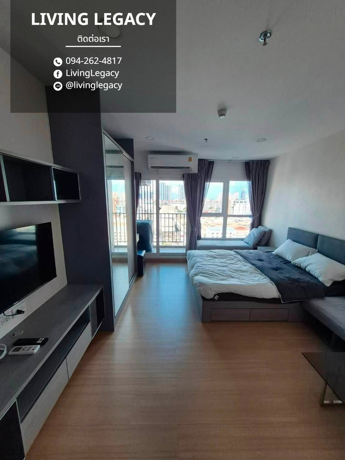 รูป TDZNKU เช่าด่วน! คอนโด Supalai Veranda Ramkhamhaeng 28 ตร.ม. ชั้น 11 1 นอน 1 น้ำ พร้อมอยู่ 11,500 บาท/เดือน - รูปที่ 2/10