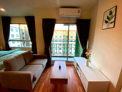Condos for rent : MRT Sai Ma 800 m. Condo Lumpini Ville Pranangklao - Riverview ( Rental ) Price  7,000 Baht