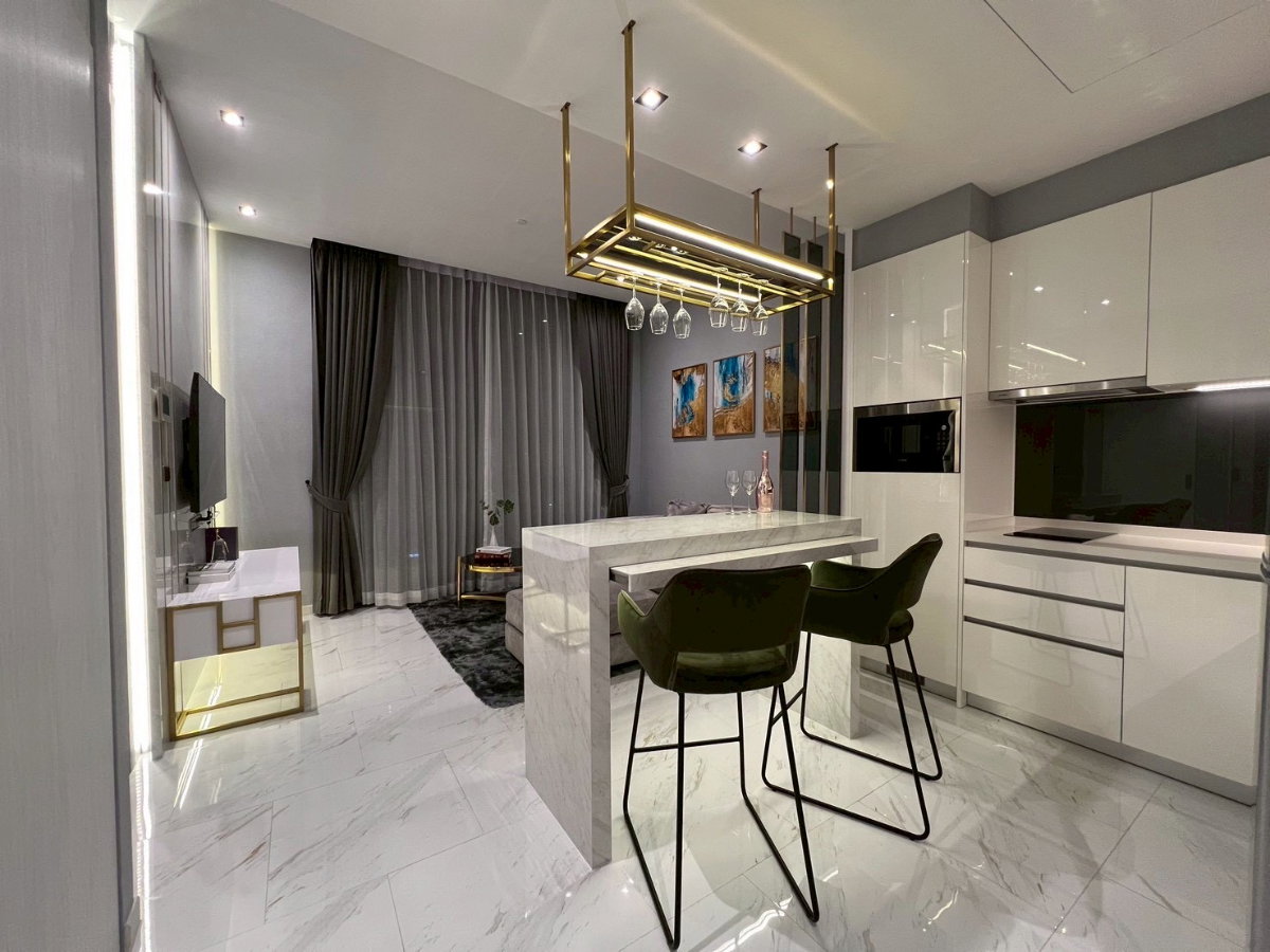 รูป ราคาถูกที่สุดในโครงการ! ขายคอนโด CANAPAYA Residences พระราม 3 วิวแม่น้ำเจ้าพระยา แต่งห้องสไตล์ Luxury พร้อมอยู่ - รูปที่ 1/8