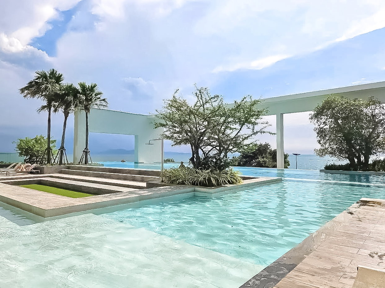 รูป Aeras Beachfront Condo for Sale Jomtien Beach 2Bed Sea View - รูปที่ 9/10