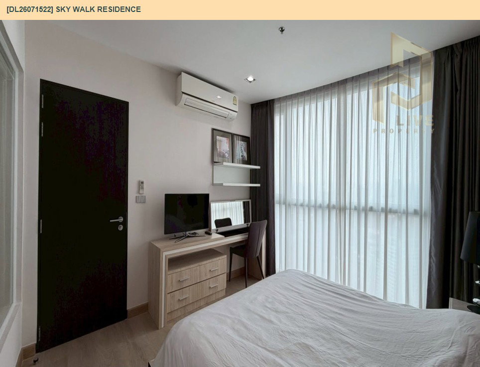 รูป DL26071522 ขายคอนโด สกาย วอร์ค เรสซิเดนซ์ (Sky Walk Residence ) ใกล้ BTS พระโขนง พร้อมเข้าอยู่ โทรด่วน 0614453194 LineID @952jdxxk - รูปที่ 4/7