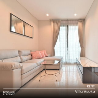 รูปภาพ เช่าคอนโด 🌃 Villa Asoke 1นอน 52ตรม 25K 💚 ยูนิตราคาน่ารัก ใกล้ MRT เพชรบุรี 