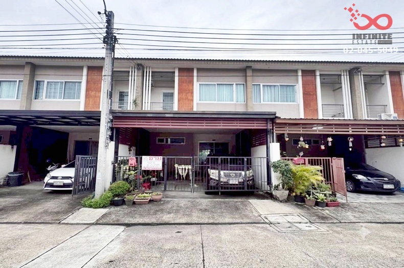 รูป ขายทาวน์โฮม 2 ชั้น 29 ตร.ว. ถนนฉลองกรุง บ้านราชพฤกษ์ สุวรรณภูมิ - ลาดกระบัง ใกล้นิคมอุตสาหกรรมลาดกระบัง - รูปที่ 2/11