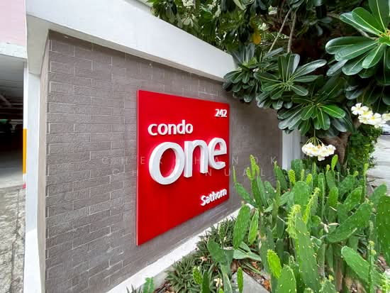 รูป คอนโด วัน สาทร ถูกที่สุด ห้อง 1Bedroom ขนาดใหญ่ 51 ตรม.ชั้น6 ห้องริม ราคาพิเศษเพียง 3.85 ล้านบาท  - รูปที่ 42/42