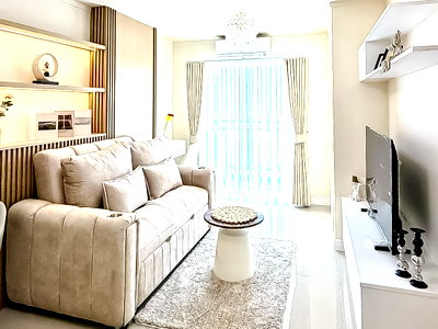 ขายคอนโด : Lumpini Ville Naklua Wongamat Condo for Sale 1Bed Sea View