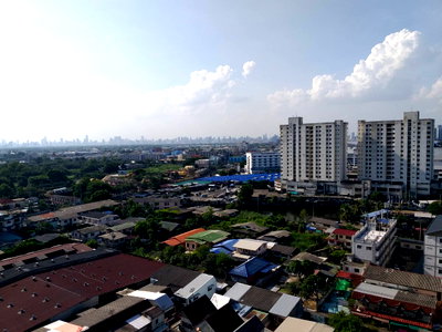 Condos for rent : For Rent The Metropolis Samrong Condominium 1 Bedroom 1 Bathroom 35 Sq.m.  on 14th Floor Fully Furnished  Rental Price 12,000 Baht/month