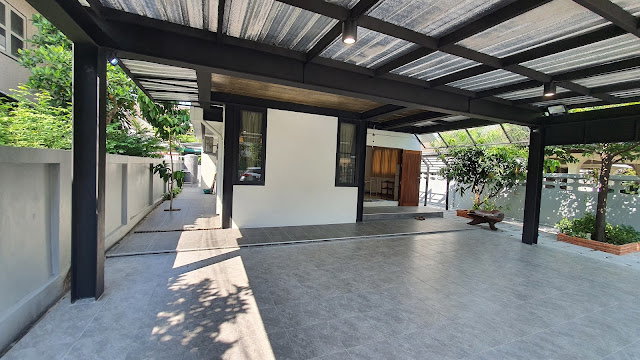 รูป ให้เช่า บ้านเดี่ยวสัมมากร 50 ตารางวา, รามคำแหง112, ตกแต่งสวย มีแอร์และเฟอร์นิเจอร์ครบ ปากซอยมีรถไฟฟ้าสายสีเหลือง, ทำเลดี ย่านรามคำแหง - รูปที่ 11/38