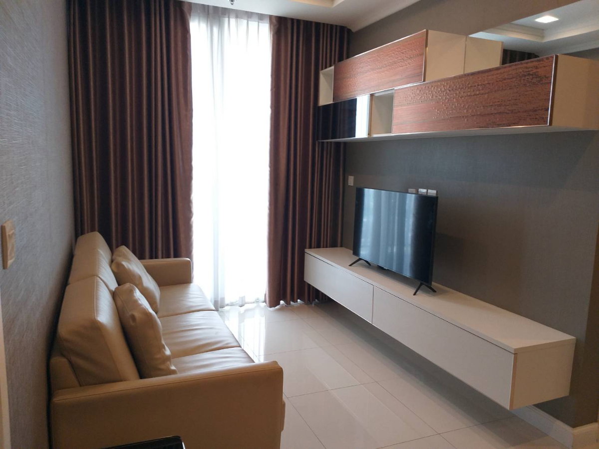 รูป ***ให้เช่าเดอะเมโทรโพลิส สำโรง คอนโดมิเนียม (ติด BTS สำโรง)  2 ห้องนอน 1 ห้องน้ำ ขนาด 52 ตร.ม. ชั้น 30 ตึก A เฟอร์ครบ ปล่อยเช่า 22,000 บาท/เดือน - รูปที่ 3/16