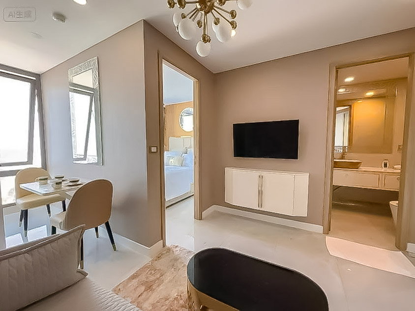 รูป Copacabana Beach Jomtien Condo for Sale 1 Bedroom High Floor - รูปที่ 2/5