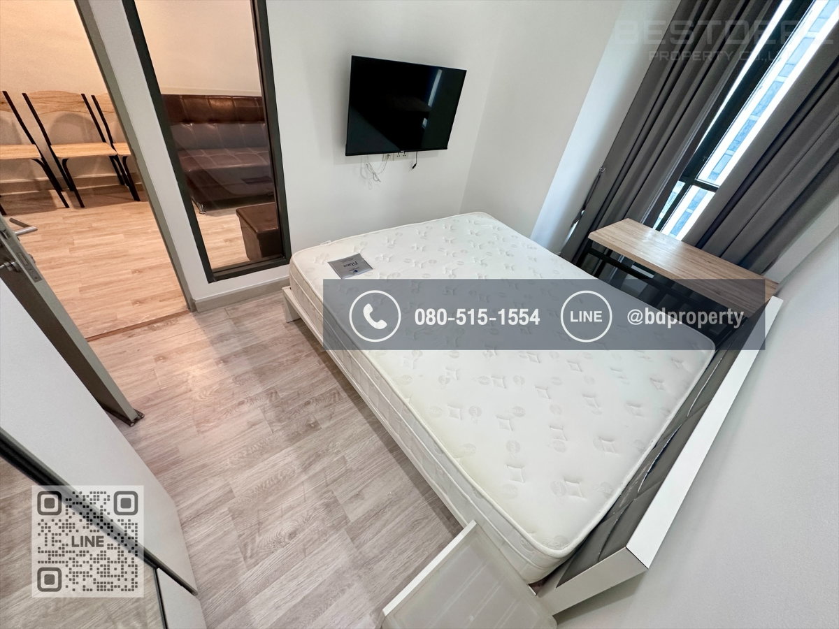รูป Bestdeal ให้เช่า 1 ห้องนอน 31ตรม.ราคา 16,000/เดือนเท่านั้น เฟอร์นิเจอร์และเครื่องใช้ไฟฟ้าครบ“IDEO MOBI RAMA 9” ใกล้MRT และ เซ็นทรัลพระราม 9 - รูปที่ 3/9