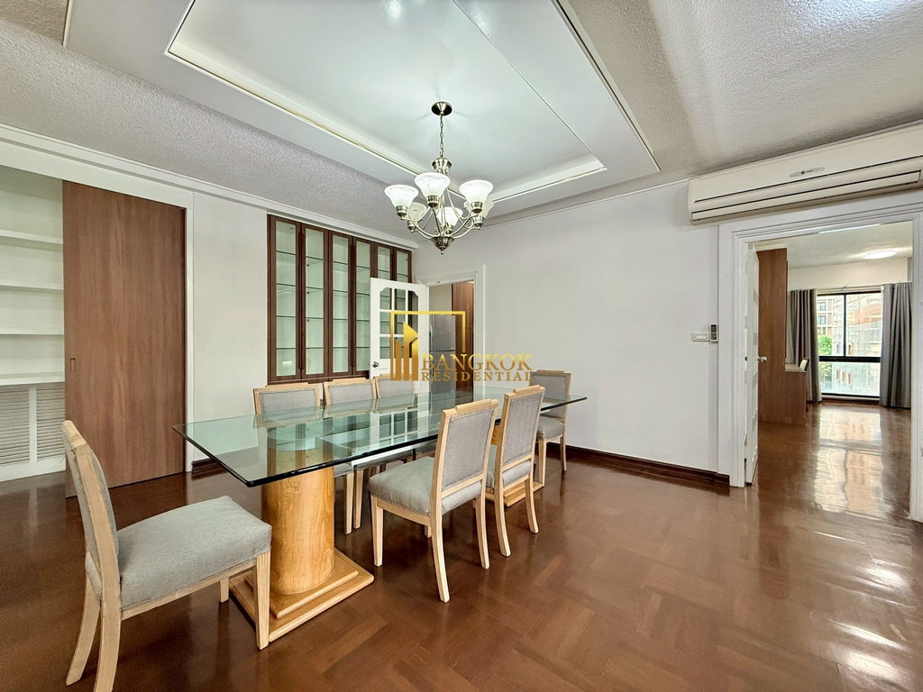 รูป Well Maintained 3 Bedroom Apartment For Rent in Chidlom Area - BR0735AP - รูปที่ 7/45