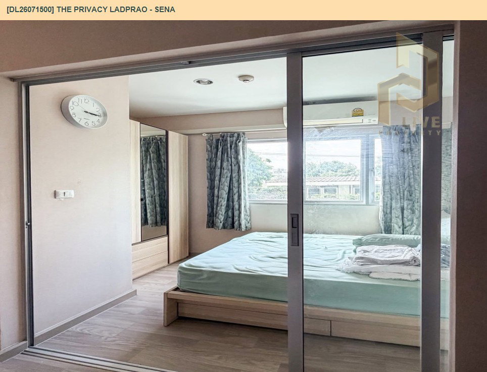 รูป DL26071500 ขายคอนโด เดอะ ไพรเวซี่ ลาดพร้าว - เสนา (The Privacy Ladprao - Sena) ใกล้ MRT ลาดพร้าว พร้อมเข้าอยู่ โทรด่วน 0653619502 LineID @952jdxxk - รูปที่ 6/8