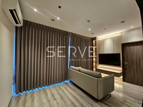 2 Beds Large Room City View Fully furnished Good Lacation Close ToMRT Phetchaburi 300 m. & Airport Link Makkasan 500 m.@  Ideo Mobi Asoke