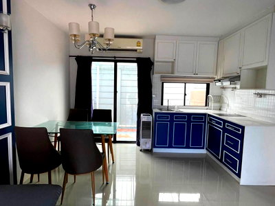 Townhouses for rent Bangkok : For rent Town Home Baan Klang Muang Rama 9 - Onnut * Pet Friendly* at Line: @homefinder