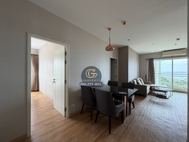 รูป ห้องใหญ่ วิวทะเลสุดปัง! เช่า The Zea Condo ศรีราชา 2 นอน 72 ตร.ม. แต่งครบ พร้อมอยู่ - รูปที่ 4/13