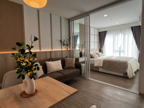 ให้เช่า "รีเจ้นท์ โฮม บางนา" 350 เมตร BTSบางนา {ห้องใหม่} 