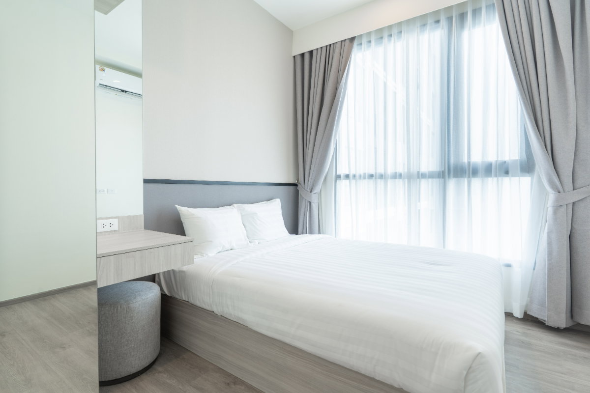 รูป ✅ ให้เช่า คอนโด เดอะ แฮมป์ตัน สวีท ระยอง  🛏️ 2 ห้อง  🛋️1 ห้องนั่งเล่น 🚿1 ห้องน้ำ  พร้อมเฟอร์นิเจอร์ 💥ห้องใหม่ พร้อมเข้าอยู่ - รูปที่ 8/19