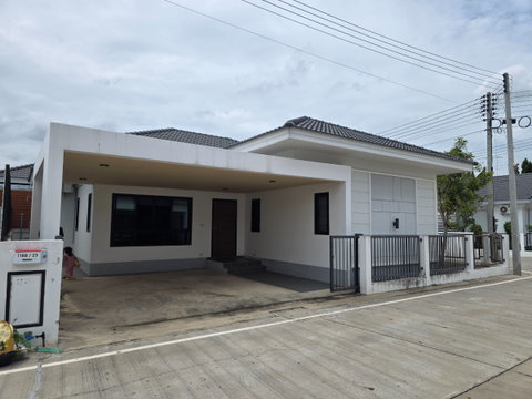 House for Sale – Single-Story Corner House Nakhon Kesda Village, Hua Thale, Nakhon Ratchasima