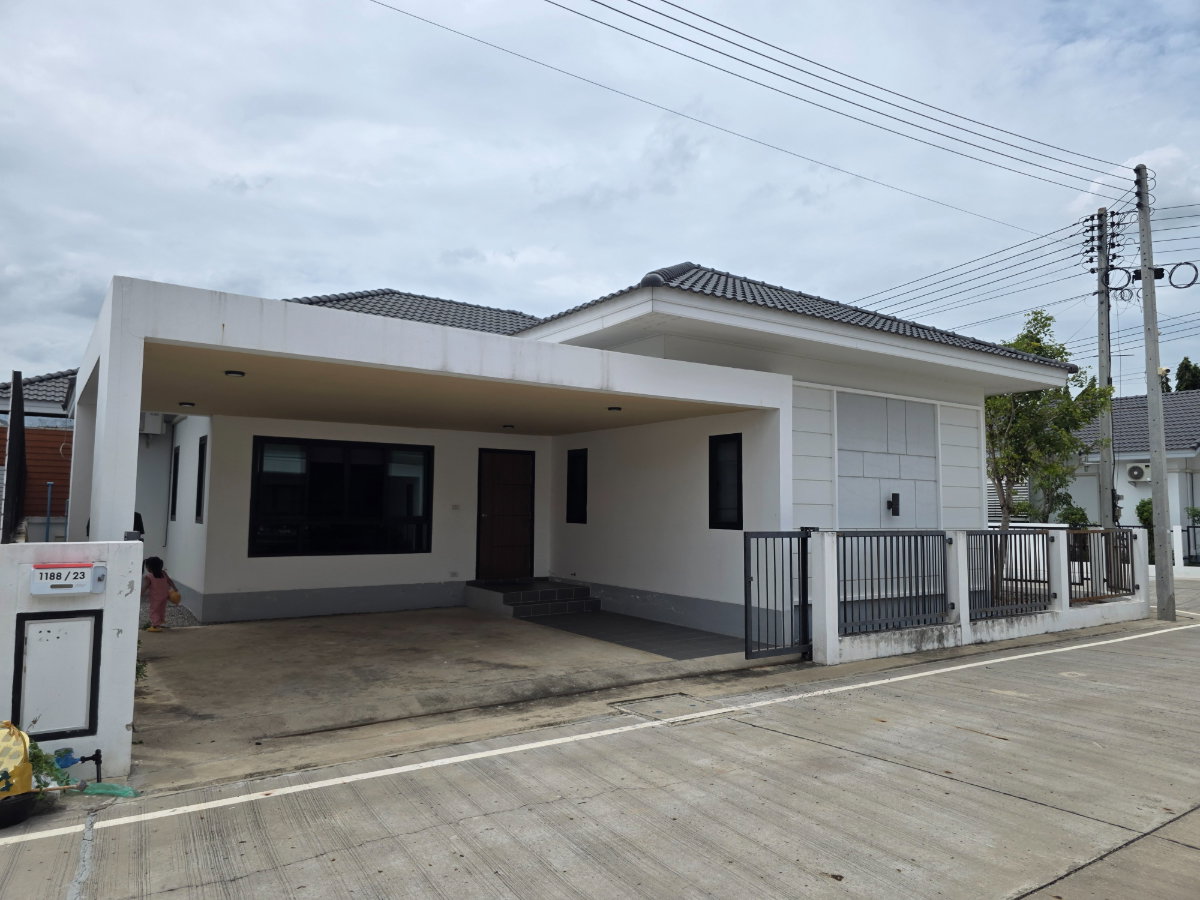 รูป บ้านเดี่ยวชั้นเดียว บ้านหัวมุม - รูปที่ 1/17