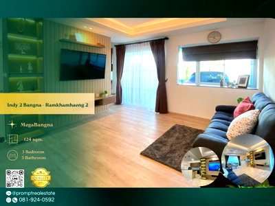 เช่าบ้านเดี่ยว รามคำแหง 2 : IJ04517 - Indy 2 Bangna - Ramkhamhaeng 2 : MegaBangna