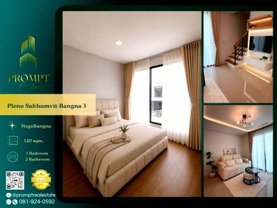 Houses for rent Mega Bangna : OP02164 - Pleno Sukhumvit-Bangna 3 : MegaBangna