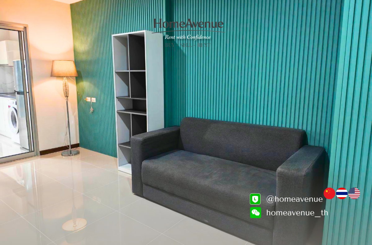 รูป อัปเดต ส.ค. 🔥 ห้องสุดท้าย✨ 2Beds 🆕 ห้องใหม่ รีโนเวทสวย 🚇 ใกล้ MRT พระราม9 💥📲 Line: @homeavenue ⭐HA-3678 - รูปที่ 3/8