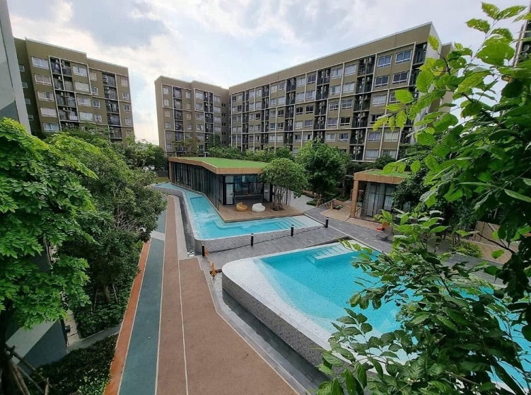 รูป # 🏢 ให้เช่า Plum Condo Rangsit Alive 1 ## 1 ห้องนอน ขนาด 26 ตร.ม. อาคาร C ชั้น 3 เพียง 8,800 บาท/เดือน - รูปที่ 10/10