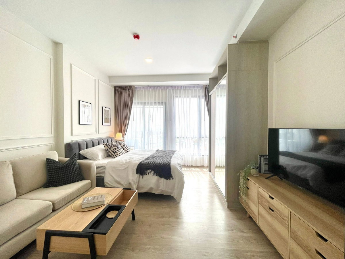 picture 🎈#OL2303_038 🎈💥Urgent💥 Available August 18, 2026. Click quickly before it's gone‼️ For Rent 15k.🔥 Condo The Tree Pattanakarn-Ekamai - 1/14